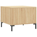 vidaXL 2 db sonoma tölgy szerelt fa dohányzóasztal 50 x 50 x 40 cm