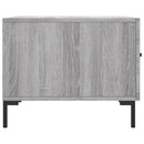 vidaXL 2 db szürke sonoma szerelt fa dohányzóasztal 50 x 50 x 40 cm