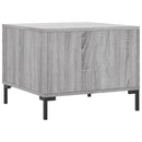 vidaXL 2 db szürke sonoma szerelt fa dohányzóasztal 50 x 50 x 40 cm