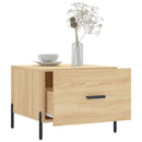 vidaXL 2 db sonoma tölgy szerelt fa dohányzóasztal 50 x 50 x 40 cm