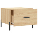 vidaXL 2 db sonoma tölgy szerelt fa dohányzóasztal 50 x 50 x 40 cm