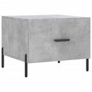 vidaXL 2 db betonszürke szerelt fa dohányzóasztal 50 x 50 x 40 cm