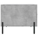 vidaXL 2 db betonszürke szerelt fa dohányzóasztal 50 x 50 x 40 cm