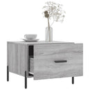 vidaXL 2 db szürke sonoma szerelt fa dohányzóasztal 50 x 50 x 40 cm