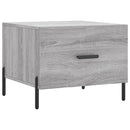 vidaXL 2 db szürke sonoma szerelt fa dohányzóasztal 50 x 50 x 40 cm