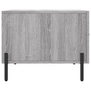vidaXL 2 db szürke sonoma szerelt fa dohányzóasztal 50 x 50 x 40 cm