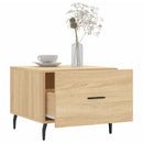 vidaXL 2 db sonoma tölgy szerelt fa dohányzóasztal 50 x 50 x 40 cm