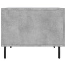 vidaXL betonszürke szerelt fa dohányzóasztal 50 x 50 x 40 cm