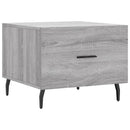 vidaXL 2 db szürke sonoma szerelt fa dohányzóasztal 50 x 50 x 40 cm