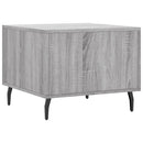 vidaXL 2 db szürke sonoma szerelt fa dohányzóasztal 50 x 50 x 40 cm