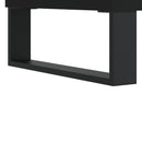 vidaXL 2 db fekete szerelt fa dohányzóasztal 50 x 50 x 40 cm