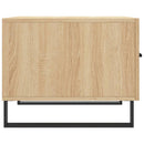 vidaXL 2 db sonoma tölgy szerelt fa dohányzóasztal 50 x 50 x 40 cm