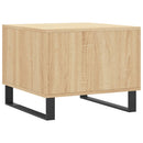 vidaXL 2 db sonoma tölgy szerelt fa dohányzóasztal 50 x 50 x 40 cm