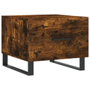 vidaXL 2 db füstös tölgy szerelt fa dohányzóasztal 50 x 50 x 40 cm