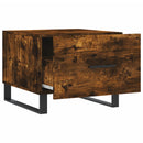 vidaXL 2 db füstös tölgy szerelt fa dohányzóasztal 50 x 50 x 40 cm