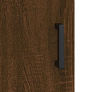 vidaXL barna tölgyszínű szerelt fa dohányzóasztal 90 x 50 x 40 cm