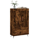 vidaXL füstös tölgy színű szerelt fa magasszekrény 69,5 x 31 x 115 cm