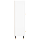 vidaXL fehér szerelt fa magasszekrény 69,5 x 31 x 115 cm