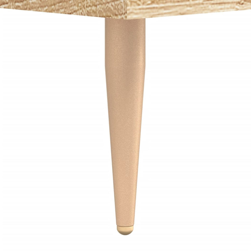 vidaXL sonoma tölgy színű szerelt fa magasszekrény 69,5 x 31 x 115 cm