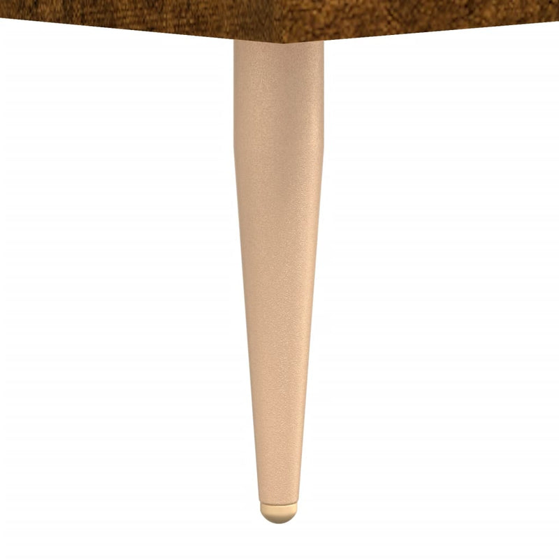 vidaXL füstös tölgy színű szerelt fa magasszekrény 69,5 x 31 x 115 cm