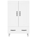 vidaXL fehér szerelt fa magasszekrény 69,5 x 31 x 115 cm