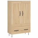 vidaXL sonoma tölgy színű szerelt fa magasszekrény 69,5 x 31 x 115 cm