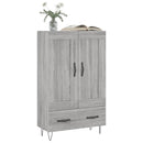 vidaXL szürke sonoma szerelt fa magasszekrény 69,5 x 31 x 115 cm