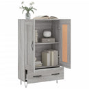 vidaXL szürke sonoma szerelt fa magasszekrény 69,5 x 31 x 115 cm