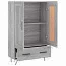 vidaXL szürke sonoma szerelt fa magasszekrény 69,5 x 31 x 115 cm