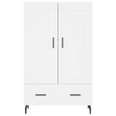 vidaXL fehér szerelt fa magasszekrény 69,5 x 31 x 115 cm