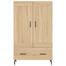 vidaXL sonoma tölgy színű szerelt fa magasszekrény 69,5 x 31 x 115 cm