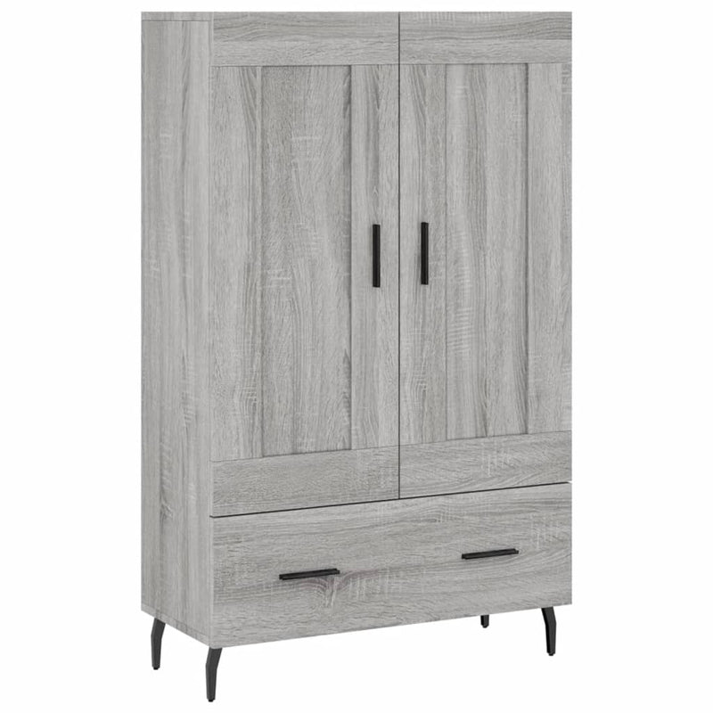 vidaXL szürke sonoma szerelt fa magasszekrény 69,5 x 31 x 115 cm