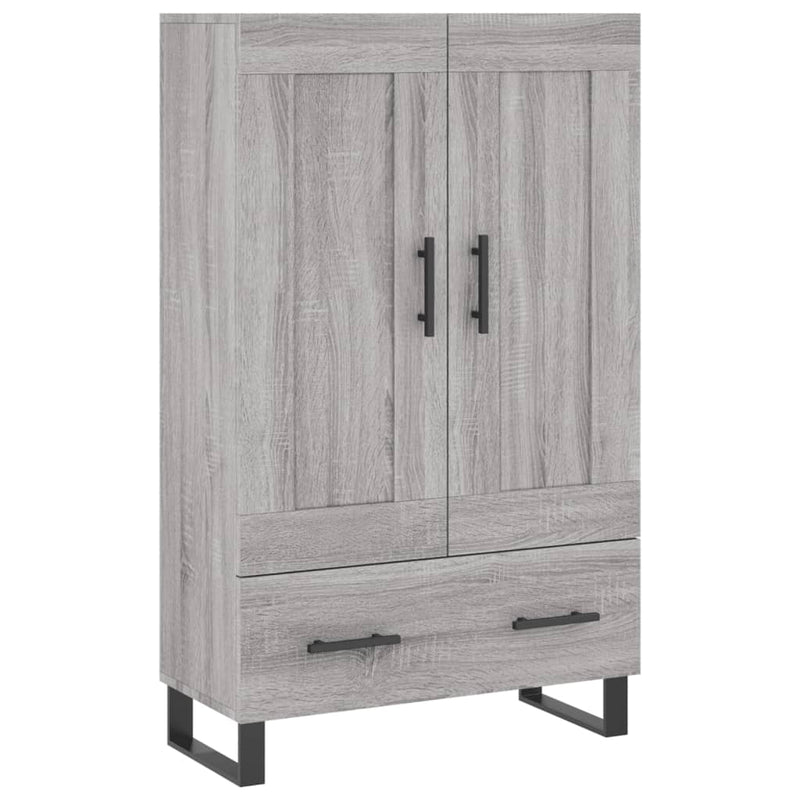 vidaXL szürke sonoma szerelt fa magasszekrény 69,5 x 31 x 115 cm