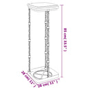 vidaXL 2 db fekete és kék PP szemeteszsáktartó 120 L