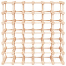 vidaXL tömör fenyőfa bortartó 42 palackhoz 68,5x23x68,5 cm