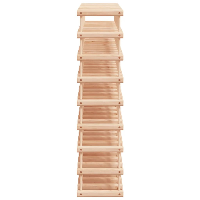 vidaXL tömör fenyőfa bortartó 72 palackhoz 90,5x23x90,5 cm
