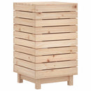 vidaXL tömör fenyőfa szennyestartó láda 44 x 44 x 76 cm