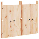 vidaXL 2 db tömör fenyőfa MEPPEL kültéri konyhaszekrény ajtó 50x9x82 cm