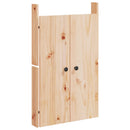 vidaXL 2 db tömör fenyőfa MEPPEL kültéri konyhaszekrény ajtó 50x9x82 cm