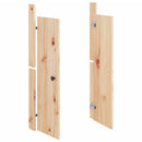 vidaXL 2 db tömör fenyőfa MEPPEL kültéri konyhaszekrény ajtó 50x9x82 cm