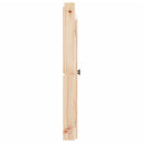 vidaXL 2 db tömör fenyőfa MEPPEL kültéri konyhaszekrény ajtó 50x9x82 cm