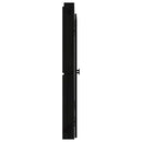 vidaXL 2 db fekete tömör fenyőfa MEPPEL kültéri konyhaszekrény ajtó 50x9x82cm