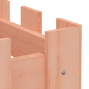 vidaXL tömör duglászfenyő kerti magaságyás kerítéssel 200x30x30 cm