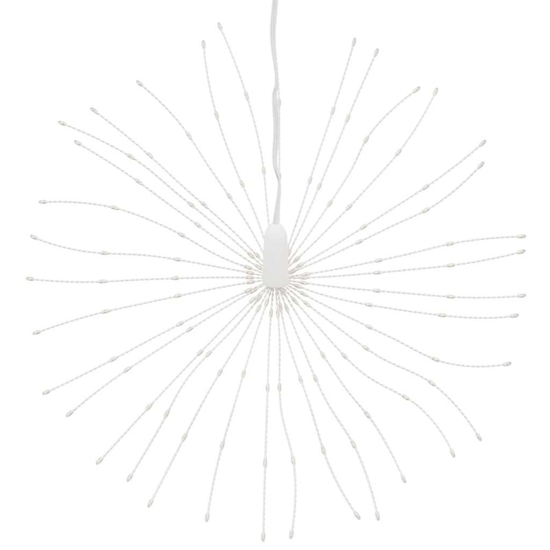 vidaXL karácsonyi meleg fehér csillagfény 140 db LED 17 cm