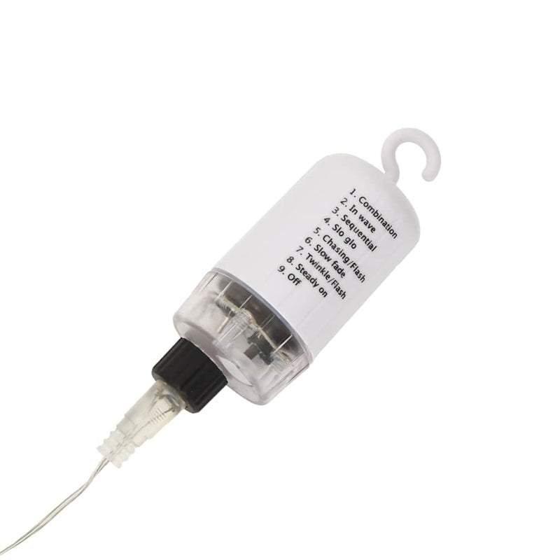 vidaXL karácsonyi meleg fehér csillagfény 140 db LED 17 cm