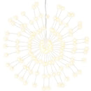 vidaXL 4 db karácsonyi meleg fehér csillagfény 140 db LED 17 cm