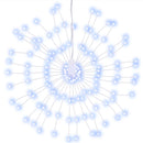 vidaXL karácsonyi hideg fehér csillagfény 140 db LED 17 cm