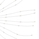 vidaXL karácsonyi hideg fehér csillagfény 140 db LED 17 cm