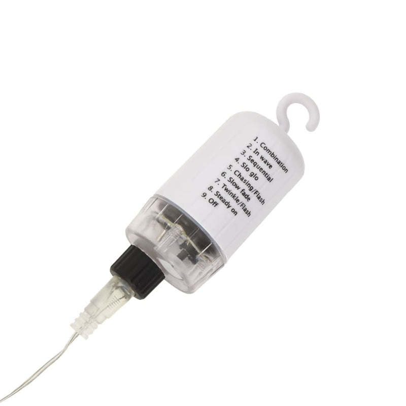 vidaXL 4 db karácsonyi többszínű csillagfény 140 db LED 17 cm