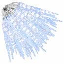 vidaXL karácsonyi jégcsapfény 200 LED hideg fehér 20 m akril PVC